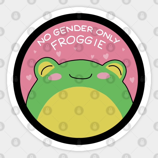 No Gender Only Froggie Sticker by valentinahramov